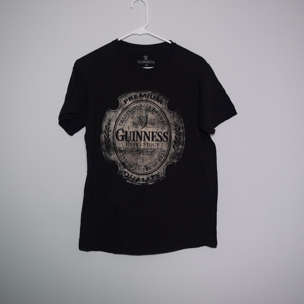 Guinness Black Graphic T-Shirt.